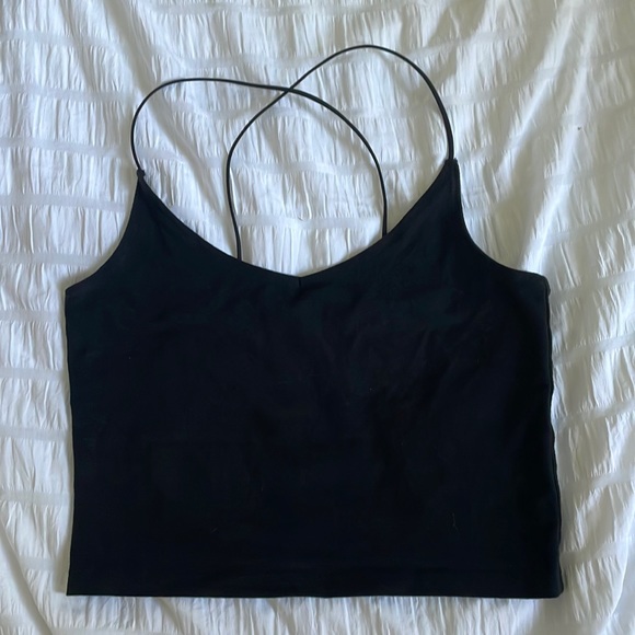 Abercrombie & Fitch Tops - Abercrombie black crop top